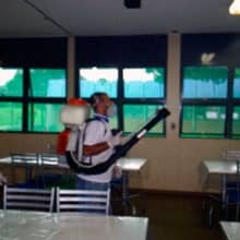Atomização Ultra Baixo Volume.